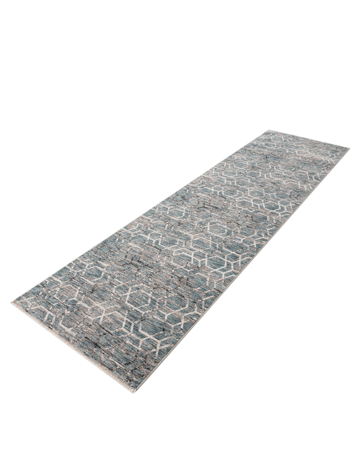 Läufer Teppich Zora Modern in Blau von Hadorn™ - Lifestyle Image