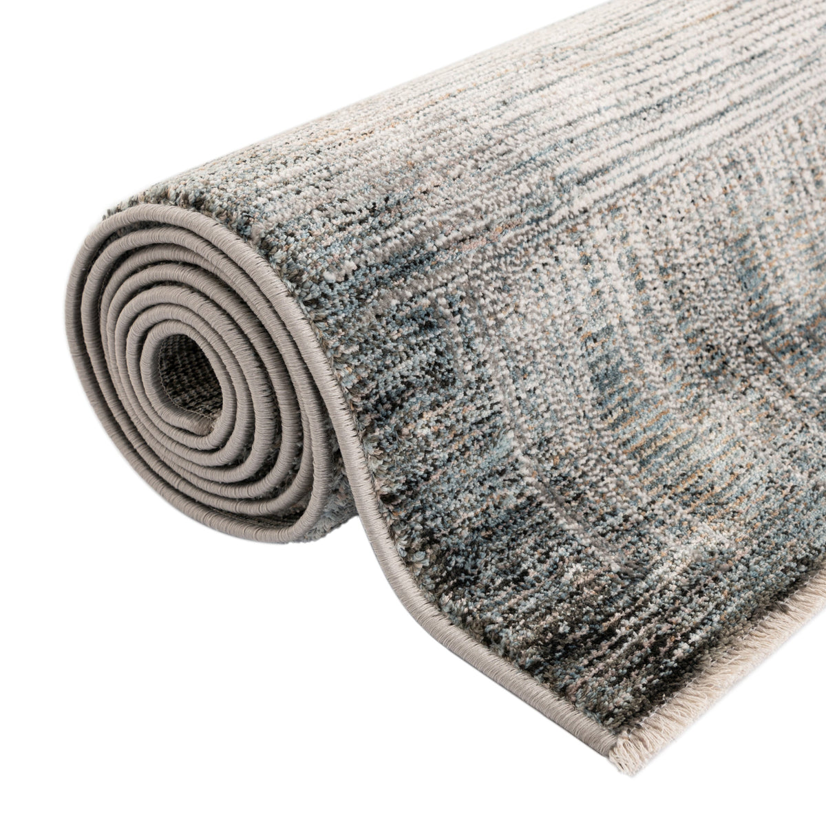 Rechteck Teppich Zora Blege in Blau von Hadorn™ - Lifestyle Image