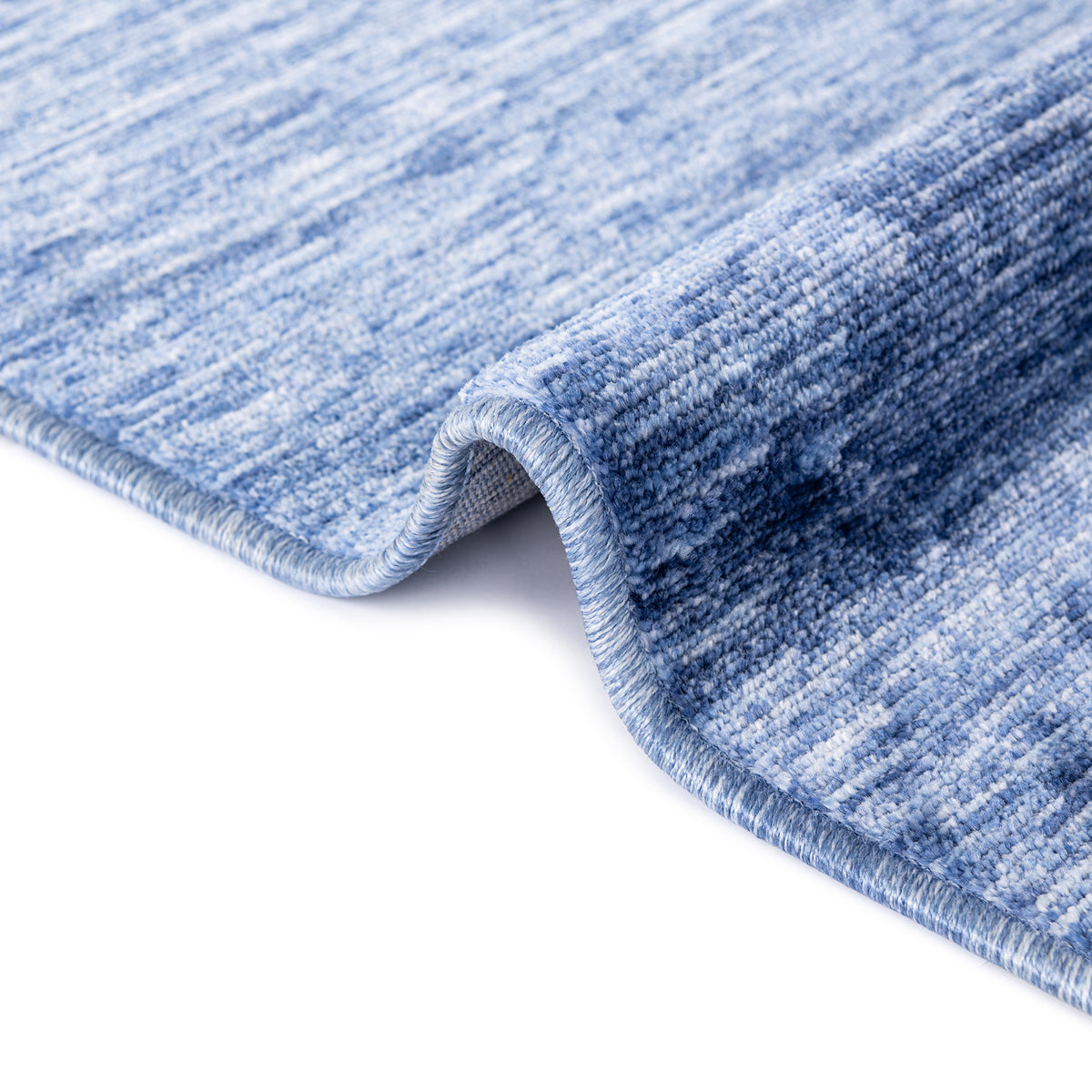 Rechteck Teppich Gabbeh Design in Blau von Hadorn™ - Lifestyle Image