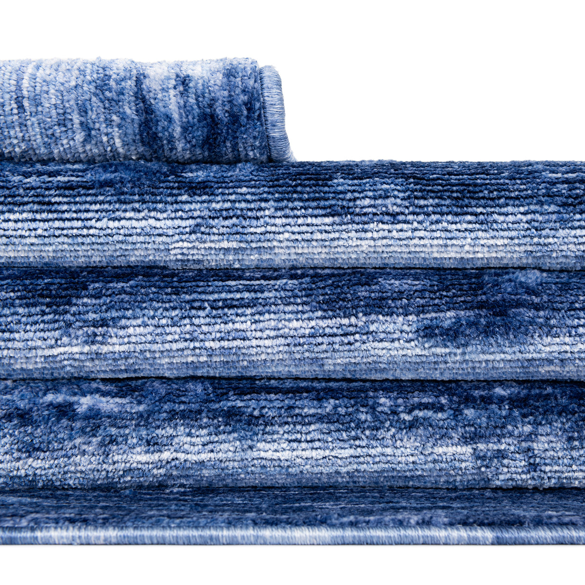 Rechteck Teppich Gabbeh Design in Blau von Hadorn™ - Lifestyle Image
