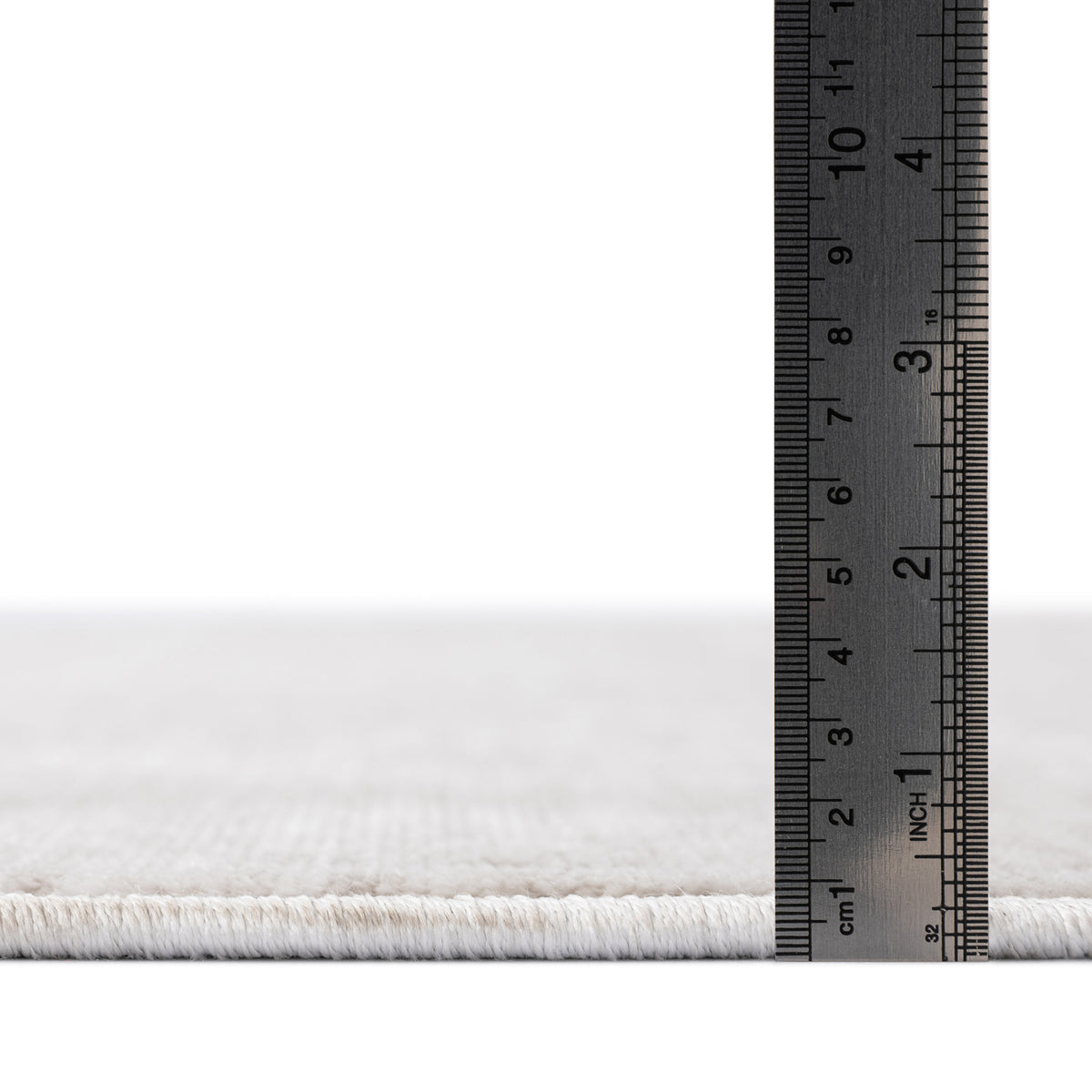 Rechteck Teppich Gabbeh Design in Hellgrau von Hadorn™ - Lifestyle Image