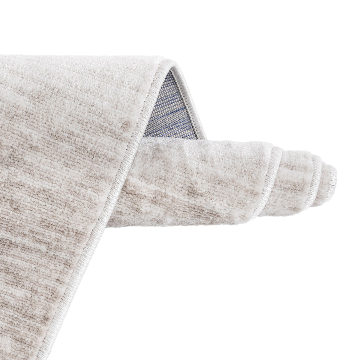 Rechteck Teppich Gabbeh Design in Hellgrau von Hadorn™ - Lifestyle Image