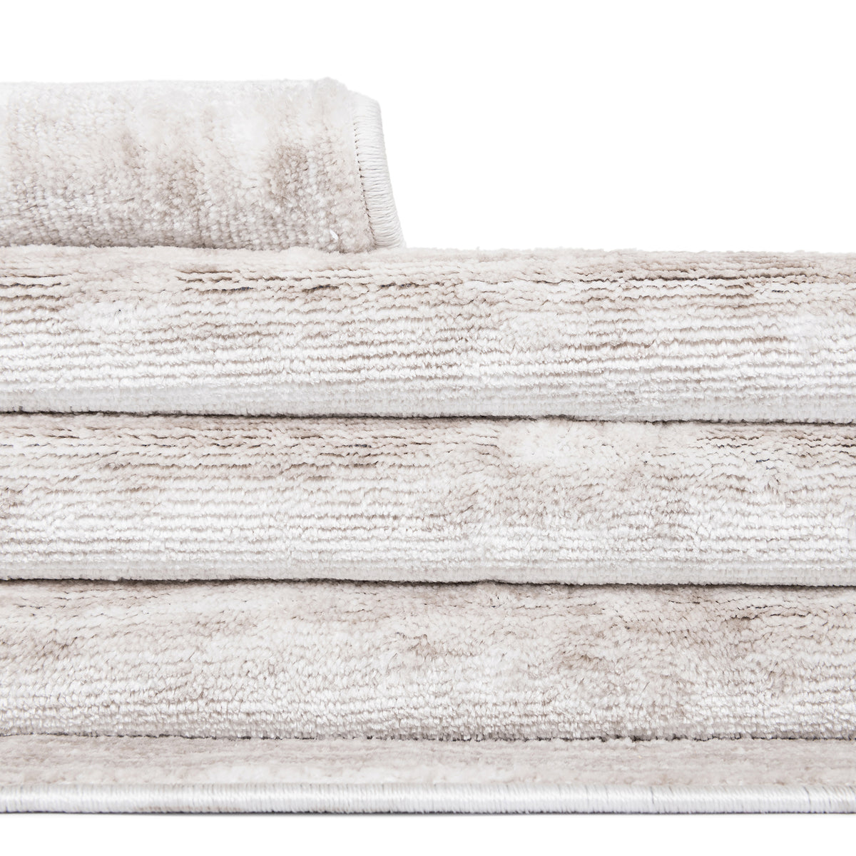 Rechteck Teppich Gabbeh Design in Hellgrau von Hadorn™ - Lifestyle Image