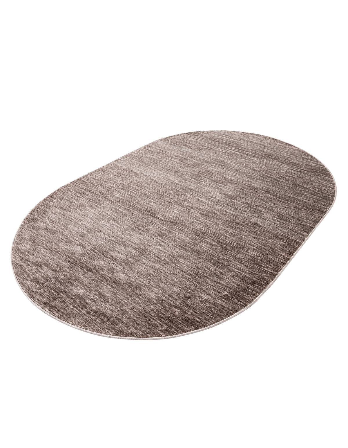 Oval Teppich Gabbeh Design in Braun von Hadorn™ - Lifestyle Image