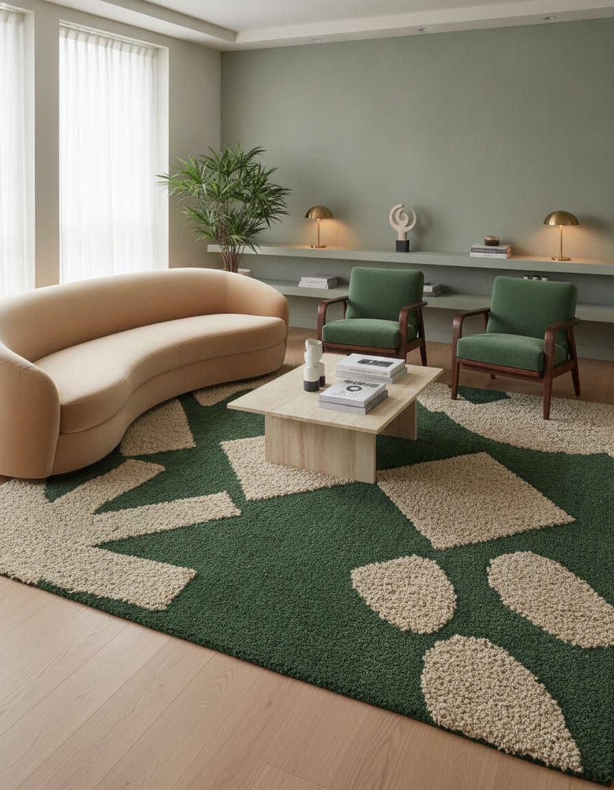 Pure Art - Handgetuftet Wolle
