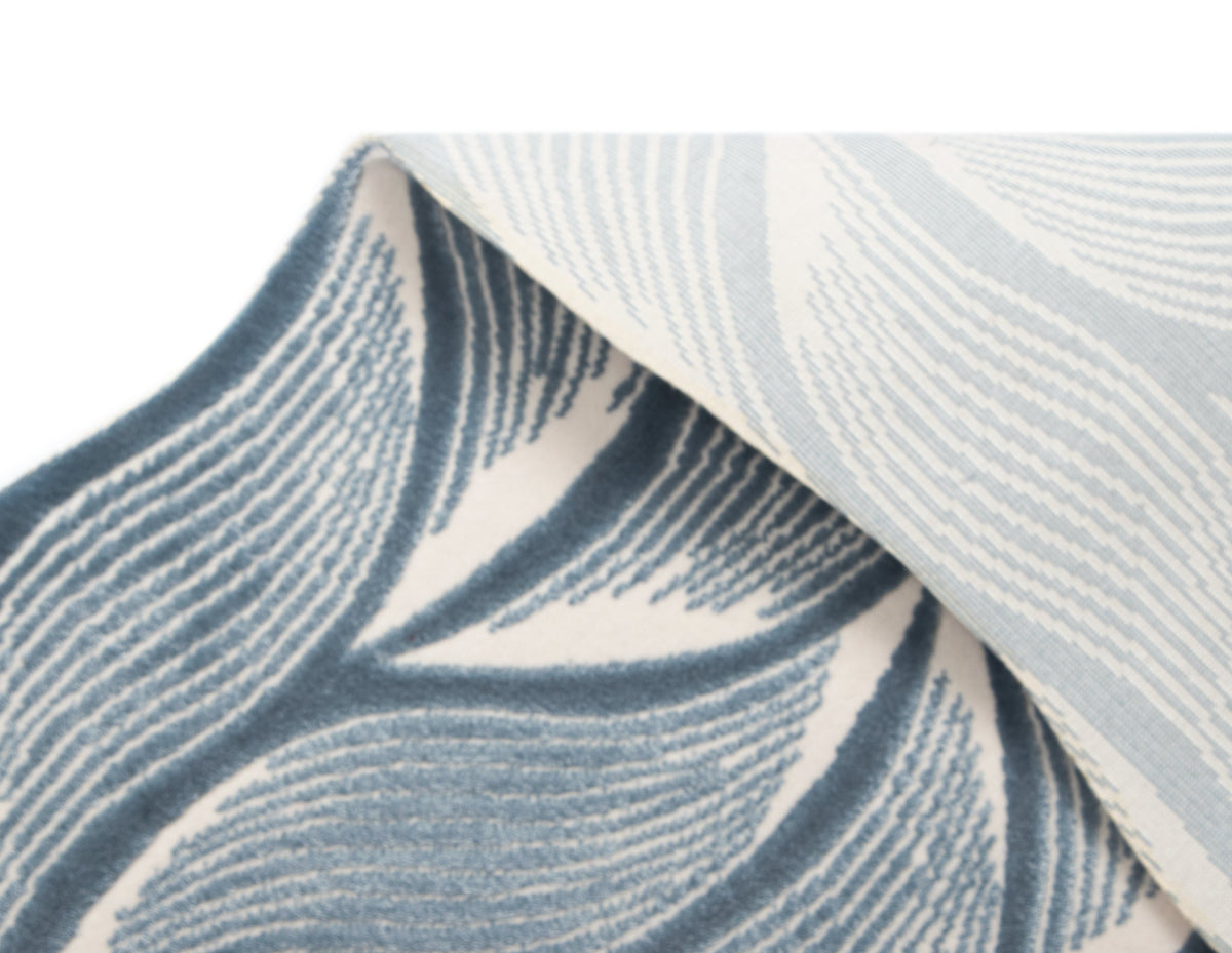 Rund Teppich Royal Nature in Blau von Hadorn™ - Lifestyle Image
