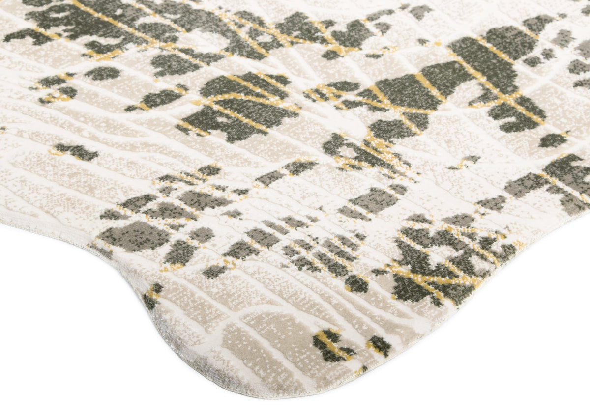 Rechteck Teppich Royal Orb in Beige von Hadorn™ - Lifestyle Image