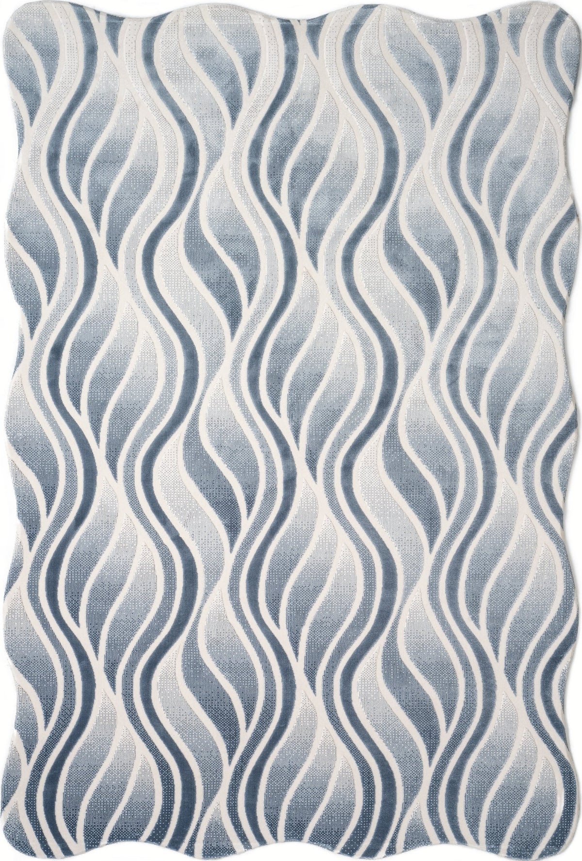 Rechteck Teppich Royal Blaze in Blau von Hadorn™ - Lifestyle Image