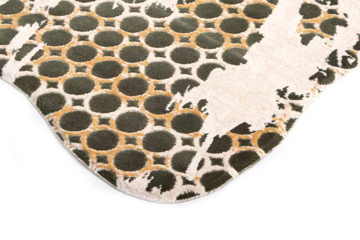 Rechteck Teppich Royal Devine in Grün von Hadorn™ - Lifestyle Image