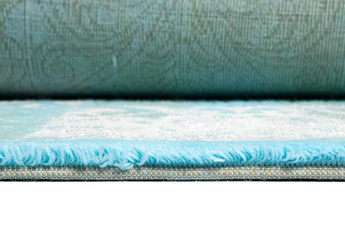 Läufer Teppich Royal Phoenix in Blau von Hadorn™ - Lifestyle Image