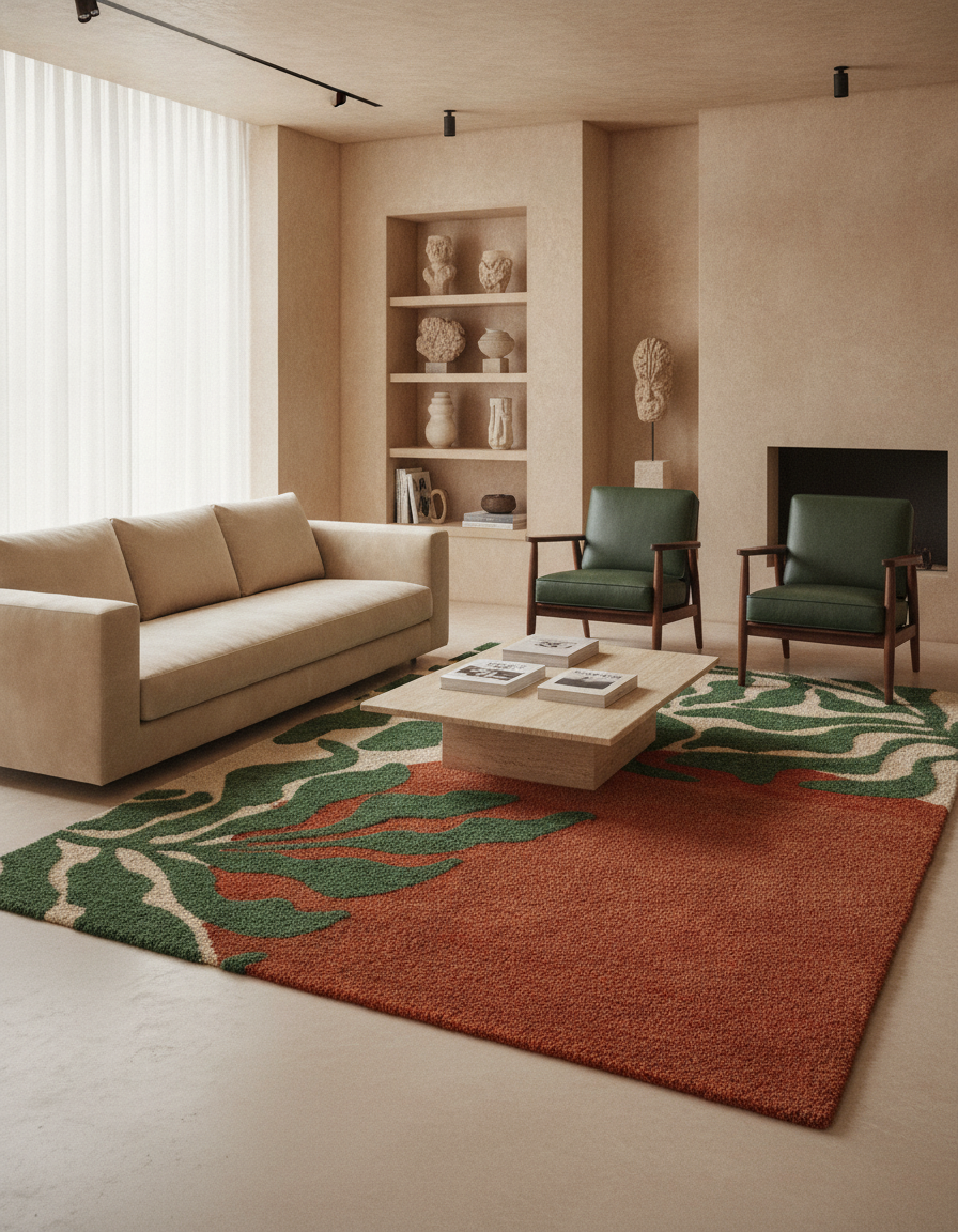 Pure Nature - Handgetuftet Wolle