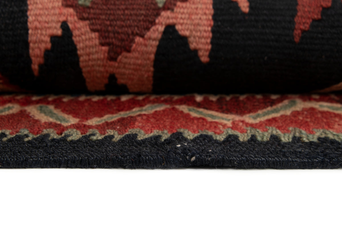 Wolle Persien Teppich Kelim in Orange von Hadorn™ - Lifestyle Image