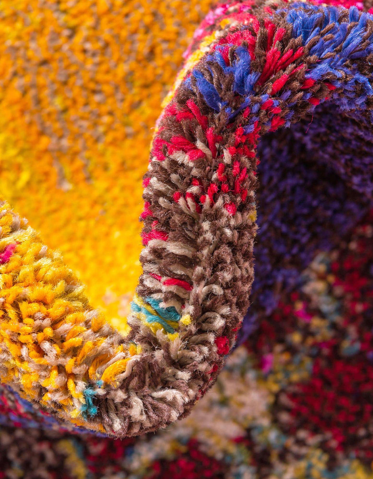 Rund Teppich Casablanca in Mehrfarbig von Hadorn™ - Lifestyle Image