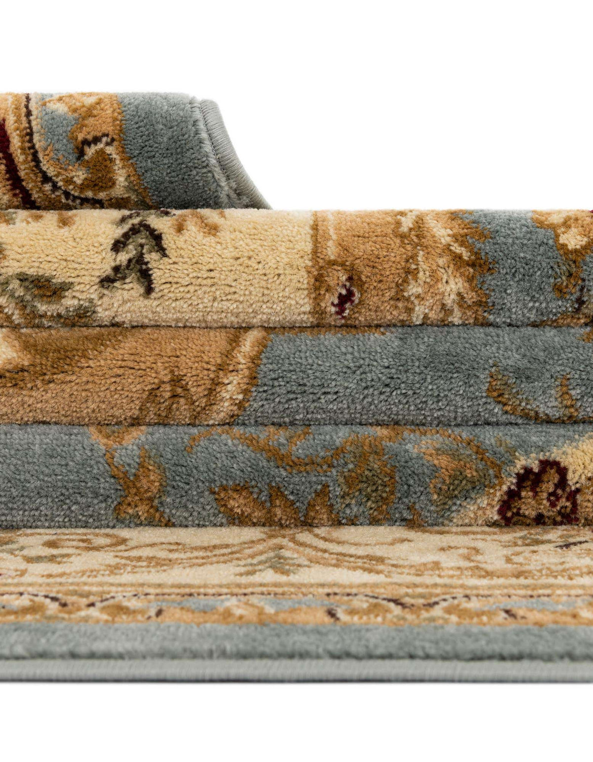 Rechteck Teppich Classic Aubusson in Hellblau von Hadorn™ - Lifestyle Image