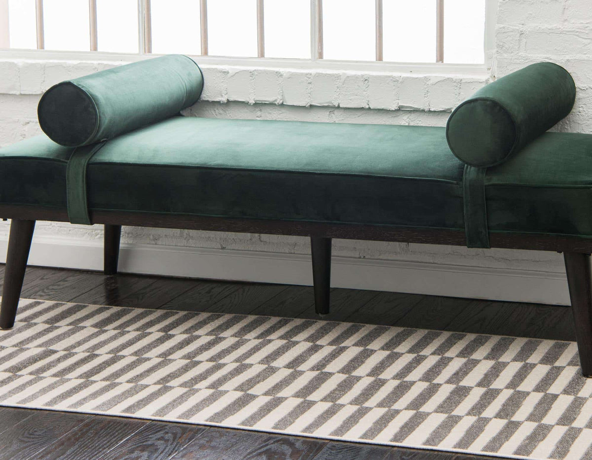 Läufer Teppich Tribeca in Dunkelgrau von Hadorn™ - Lifestyle Image