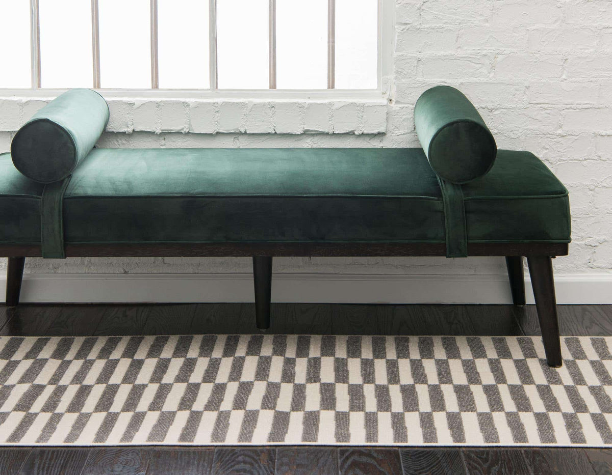 Läufer Teppich Tribeca in Dunkelgrau von Hadorn™ - Lifestyle Image