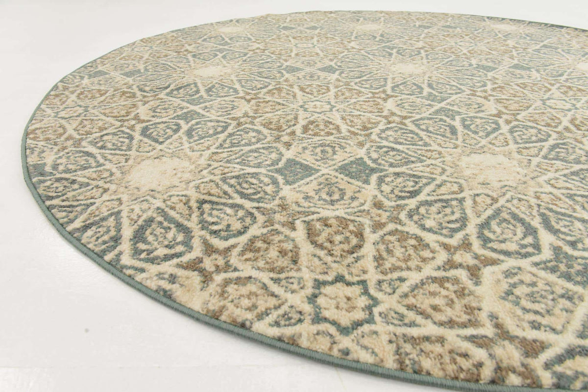Rund Teppich Sahara in Mehrfarbig von Hadorn™ - Lifestyle Image