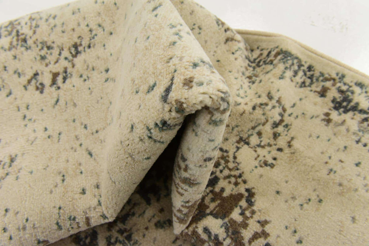 Quadratisch Teppich Sahara in Creme von Hadorn™ - Lifestyle Image