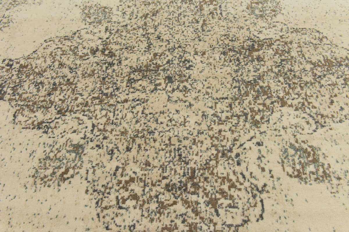 Quadratisch Teppich Sahara in Creme von Hadorn™ - Lifestyle Image