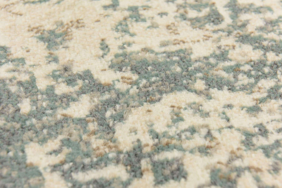Rund Teppich Sahara in Beige von Hadorn™ - Lifestyle Image