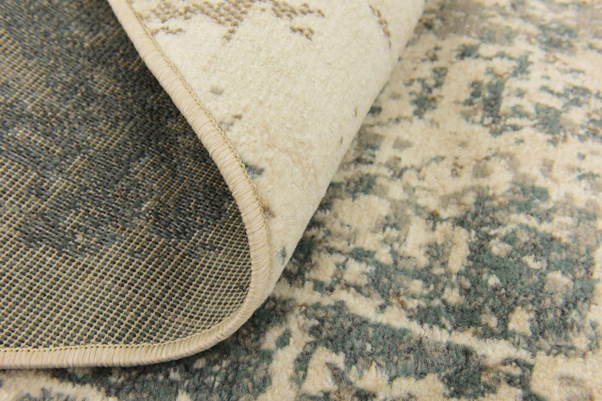 Rund Teppich Sahara in Beige von Hadorn™ - Lifestyle Image