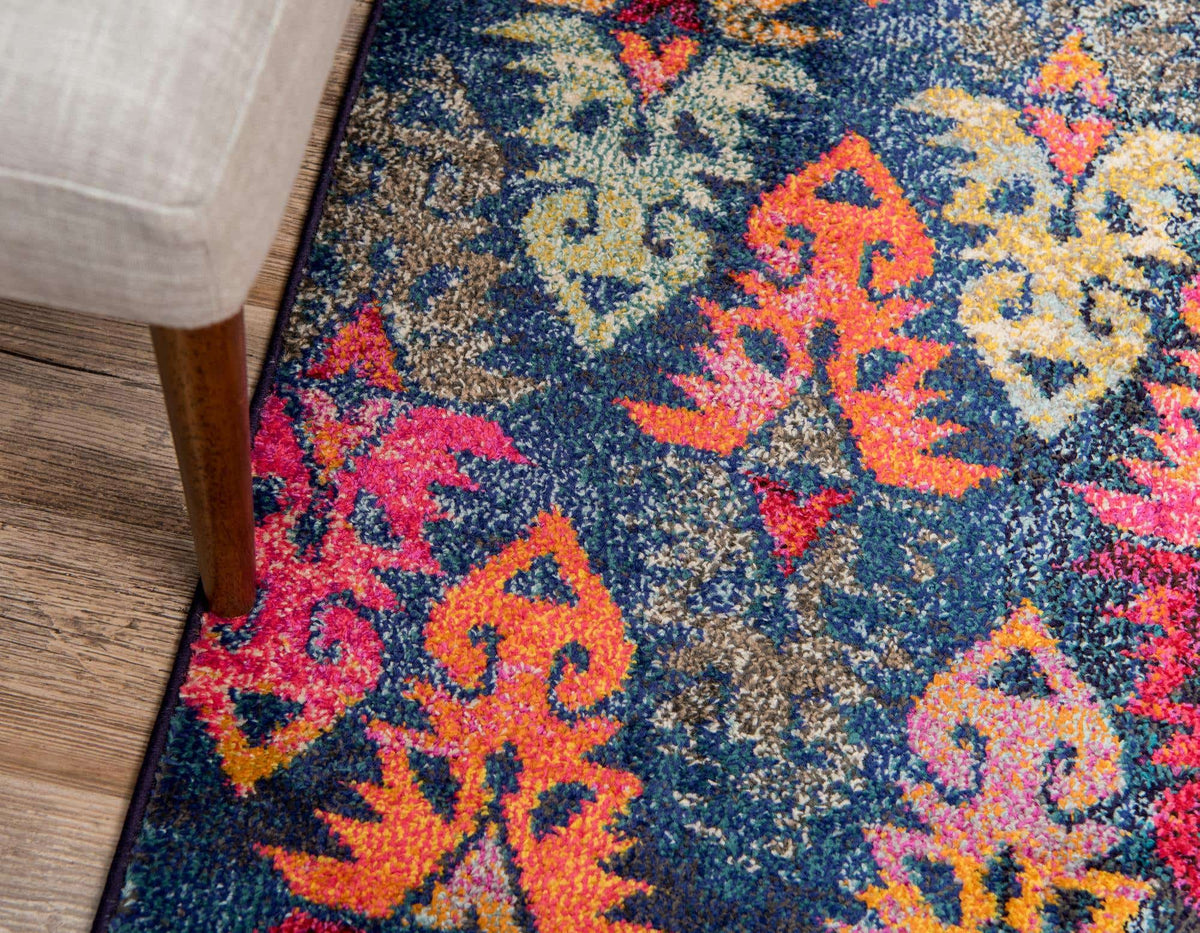Läufer Teppich Santa Fe in Blau von Hadorn™ - Lifestyle Image