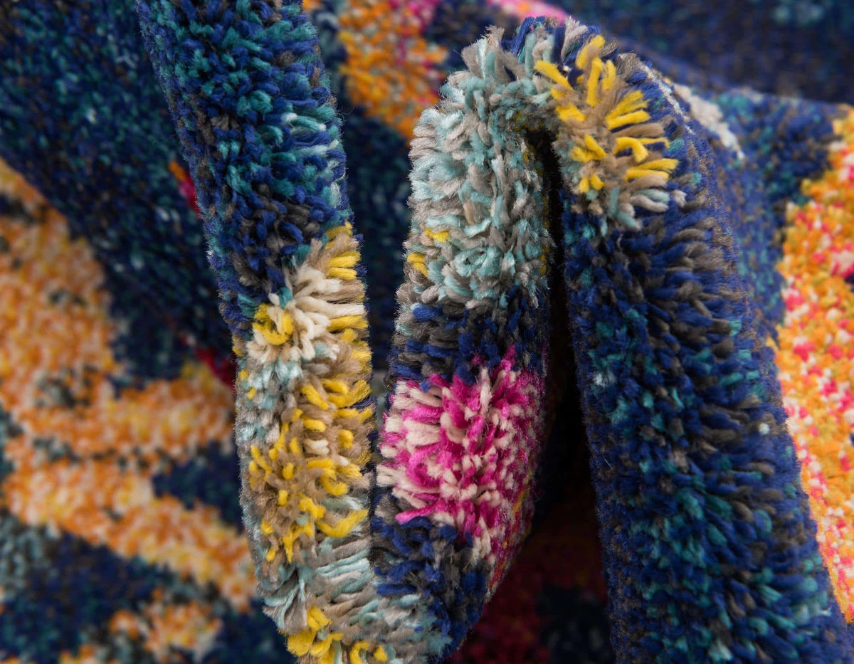 Läufer Teppich Santa Fe in Blau von Hadorn™ - Lifestyle Image