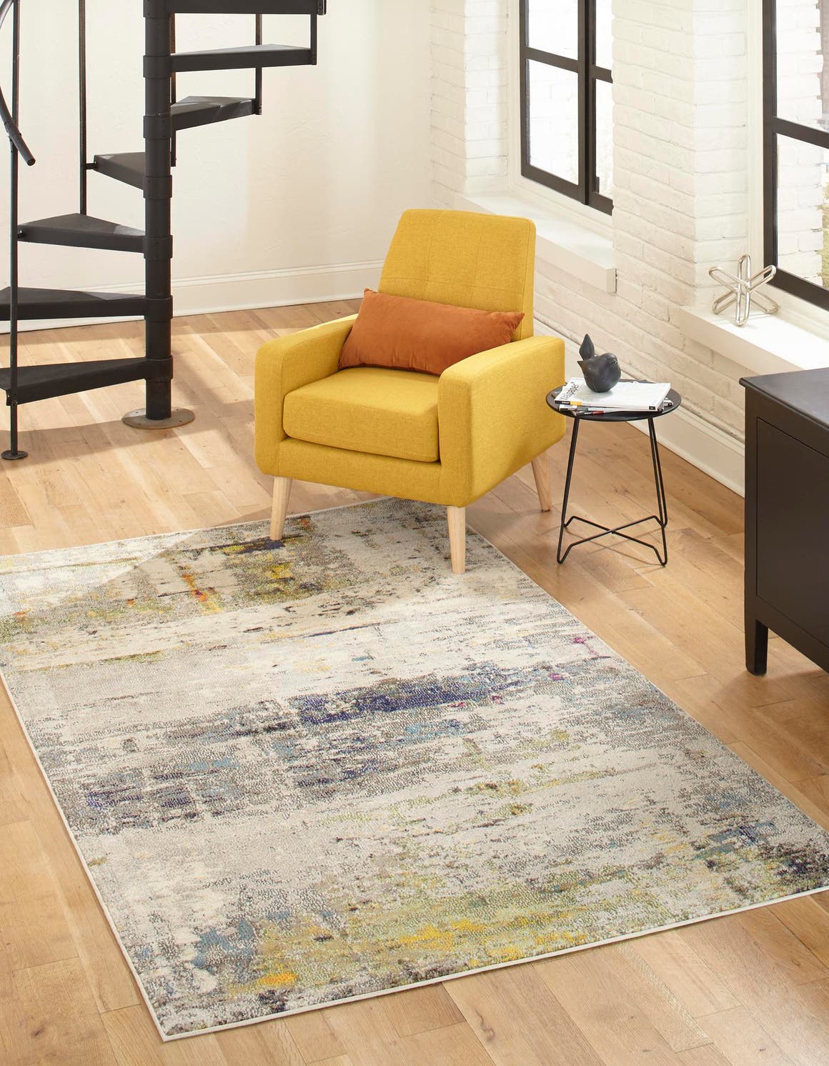 Rechteck Teppich Spectrum in Grau von Hadorn™ - Lifestyle Image