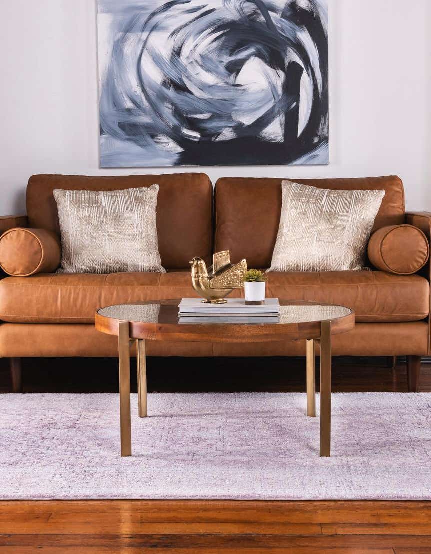 Rechteck Teppich Legacy in Violett von Hadorn™ - Lifestyle Image