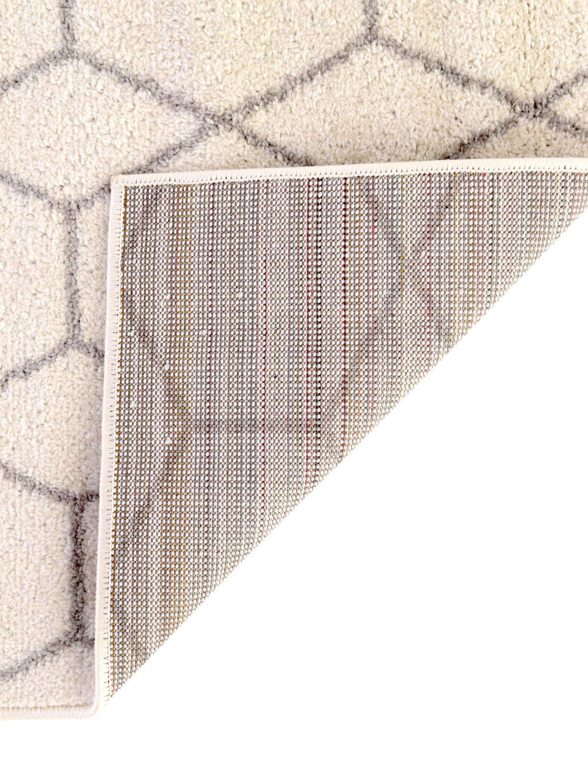 Rechteck Teppich Trellis Frieze in Elfenbein von Hadorn™ - Lifestyle Image