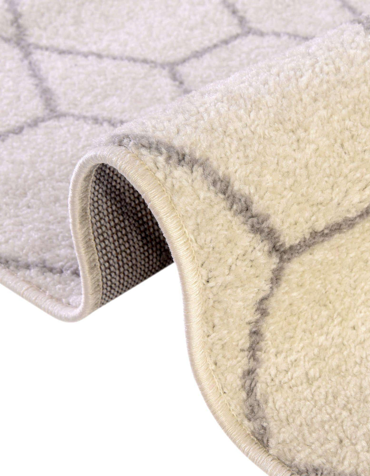 Rechteck Teppich Trellis Frieze in Elfenbein von Hadorn™ - Lifestyle Image