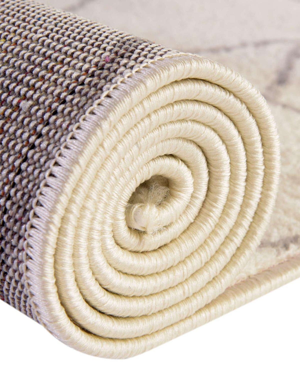 Rechteck Teppich Trellis Frieze in Elfenbein von Hadorn™ - Lifestyle Image