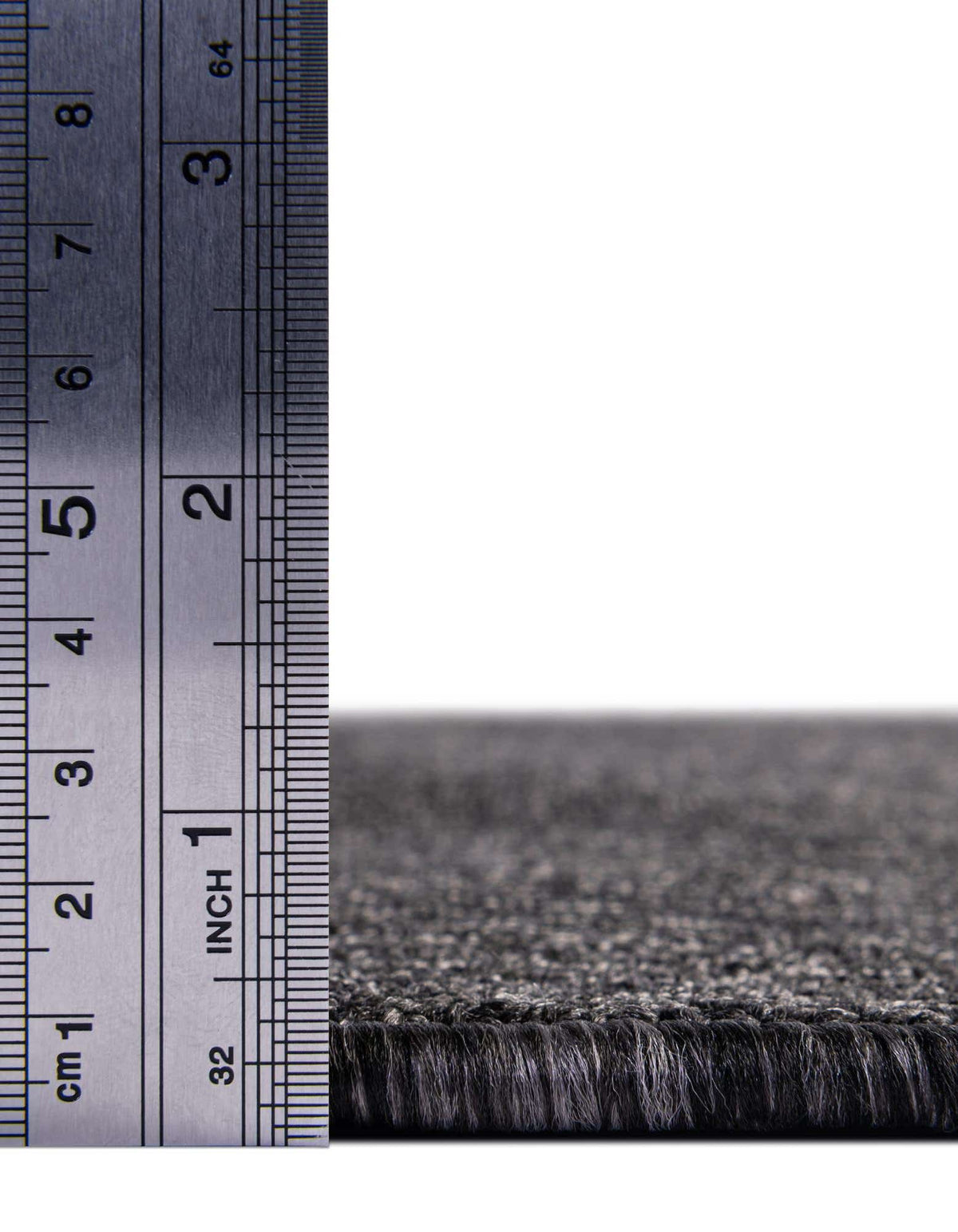 Rechteck Teppich Everyday Solid in Holzkohle von Hadorn™ - Lifestyle Image