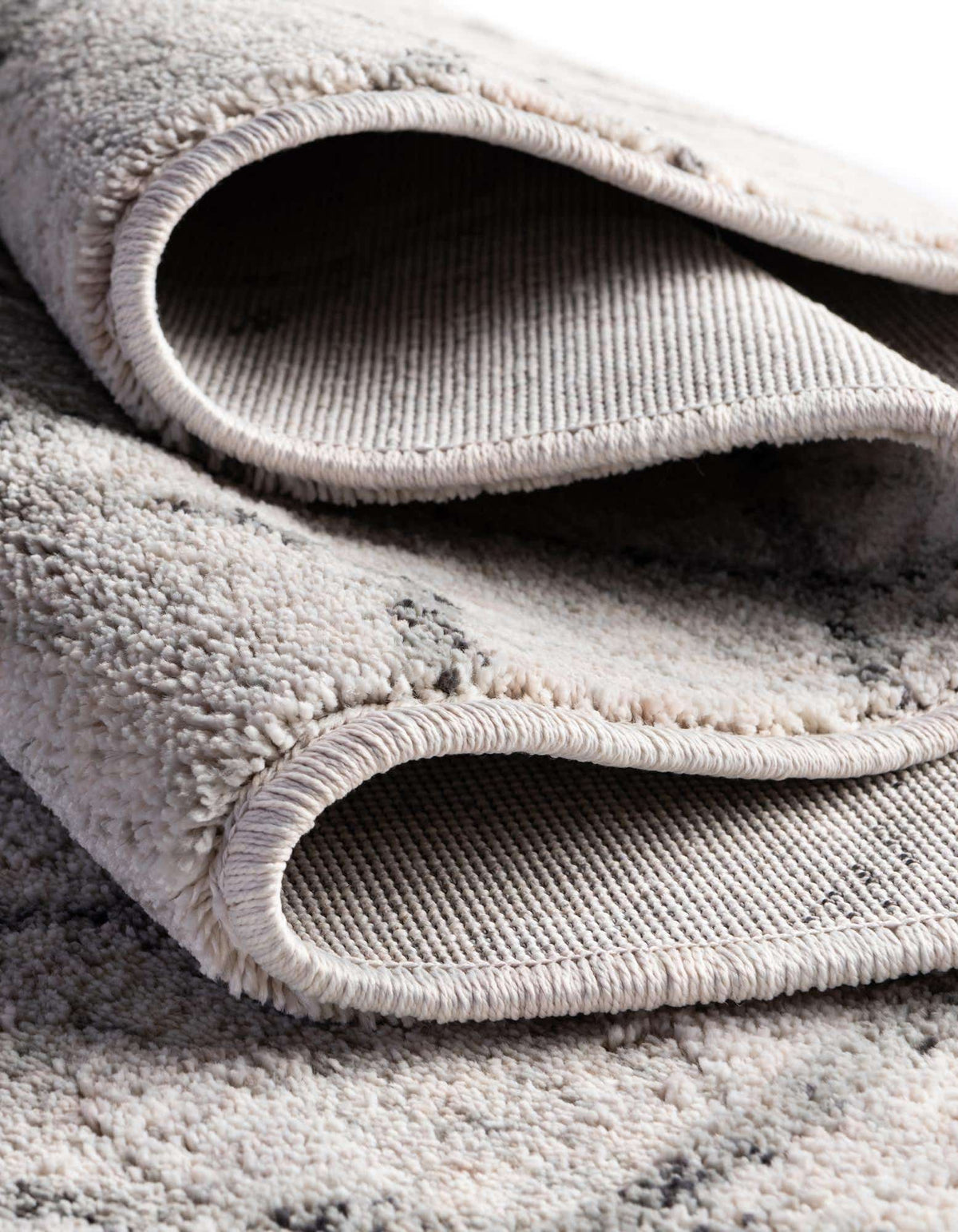 Läufer Teppich Eco Trellis in Elfenbein von Hadorn™ - Lifestyle Image