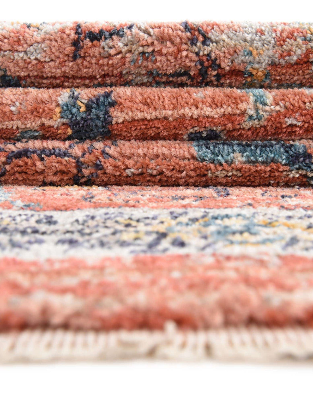 Rechteck Teppich Lola in Ziegelrot von Hadorn™ - Lifestyle Image