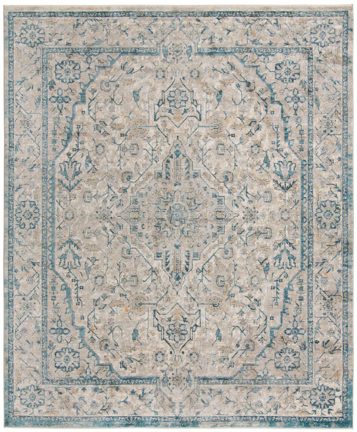Rechteck Teppich Lola in Hellgrau von Hadorn™ - Lifestyle Image