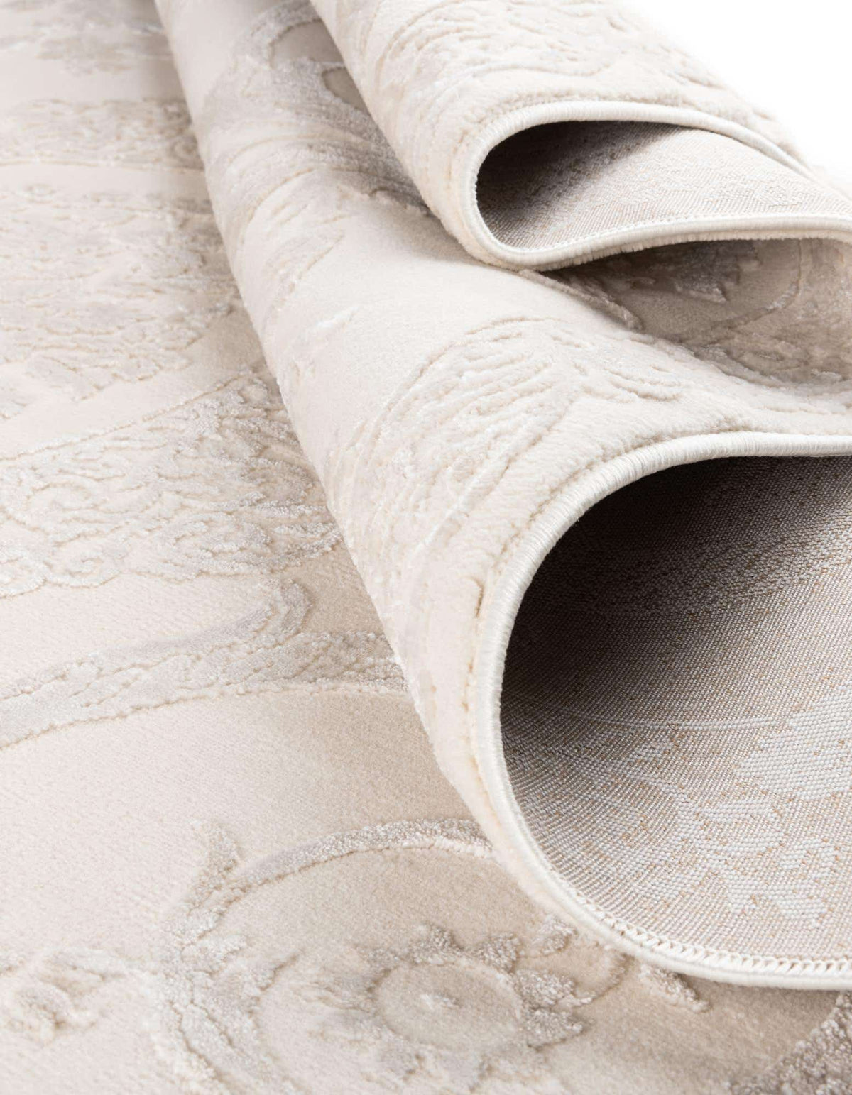 Rechteck Teppich Finsbury in Elfenbein von Hadorn™ - Lifestyle Image