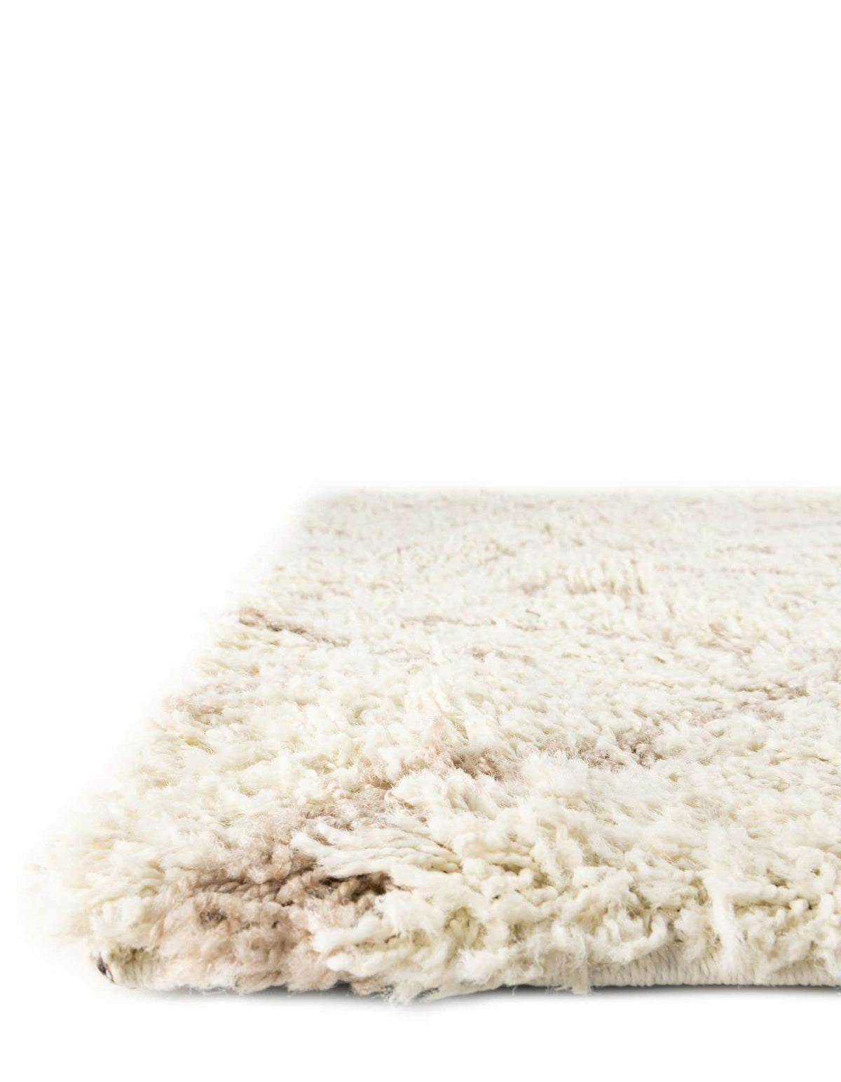 Rechteck Hochflorteppich Trellis Shag in Beige von Hadorn™ - Lifestyle Image