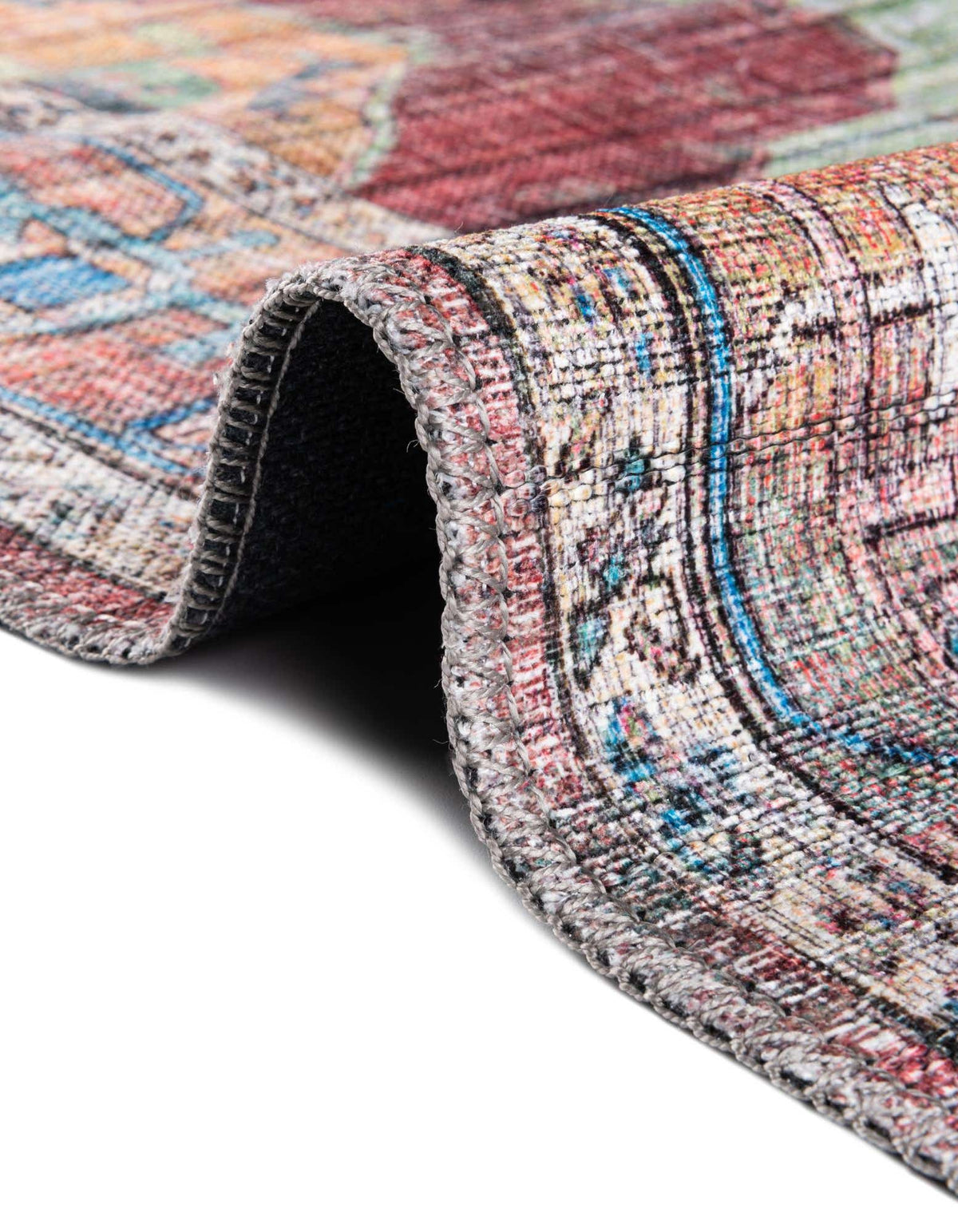 Quadratisch Teppich Maahru in Mehrfarbig von Hadorn™ - Lifestyle Image