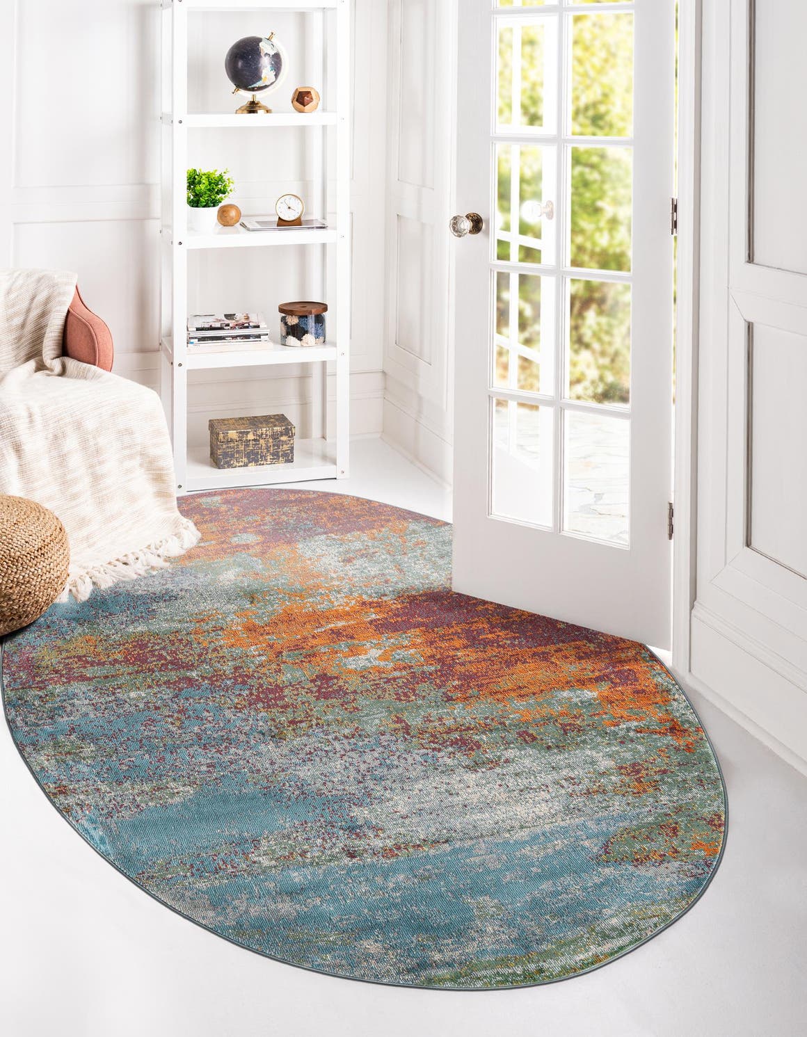 Oval Teppich Paragon in Mehrfarbig von Hadorn™ - Lifestyle Image