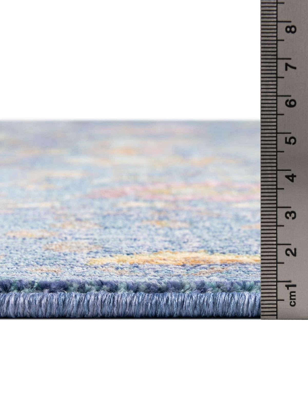 Rechteck Teppich Aqua in Türkis von Hadorn™ - Lifestyle Image