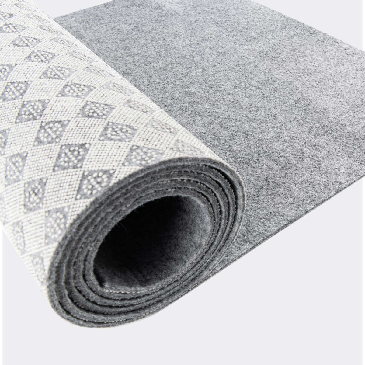 Rechteck Teppich Hadorn Pad in Grau von Hadorn™ - Lifestyle Image