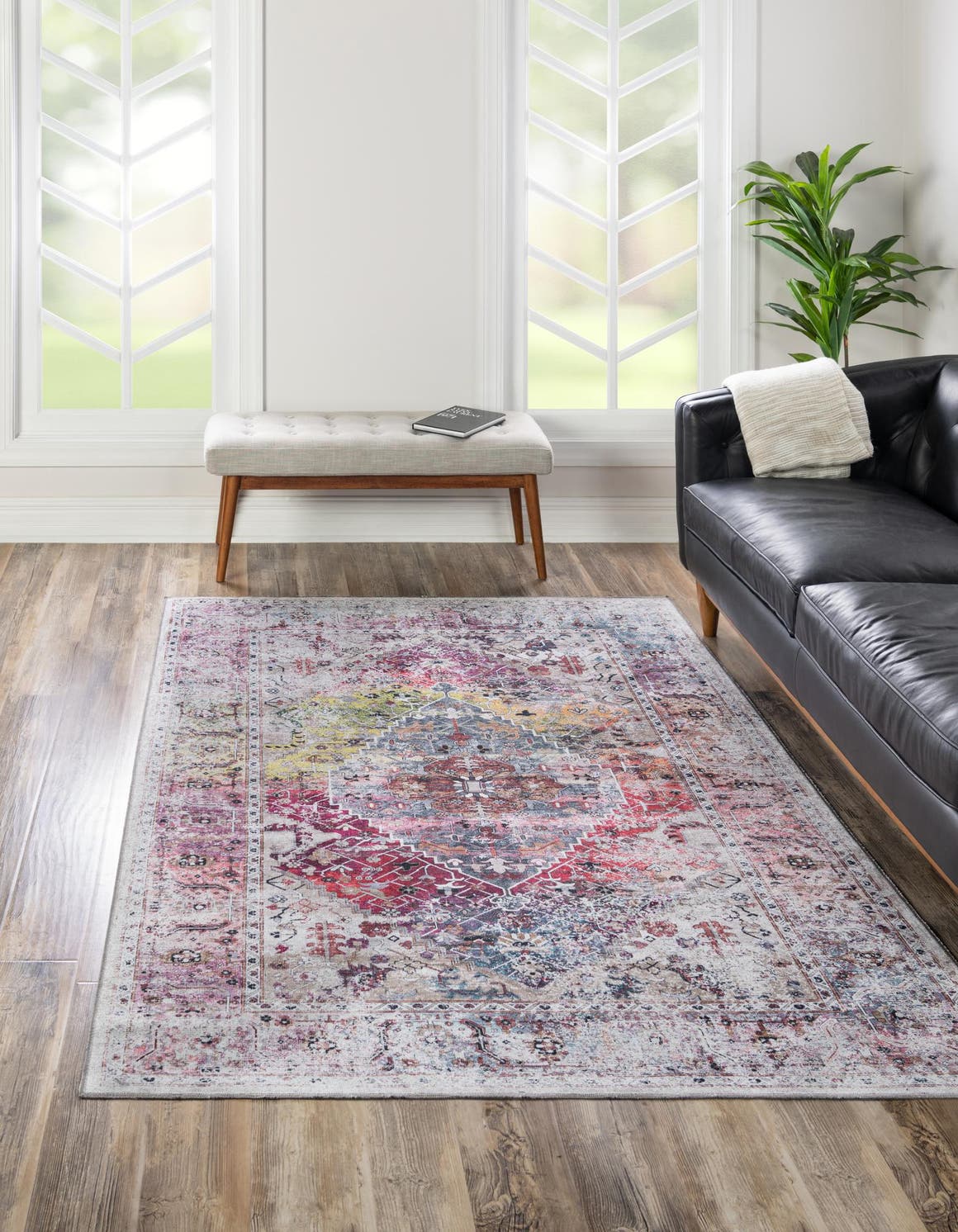 Rechteck Teppich Yara in Mehrfarbig von Hadorn™ - Lifestyle Image