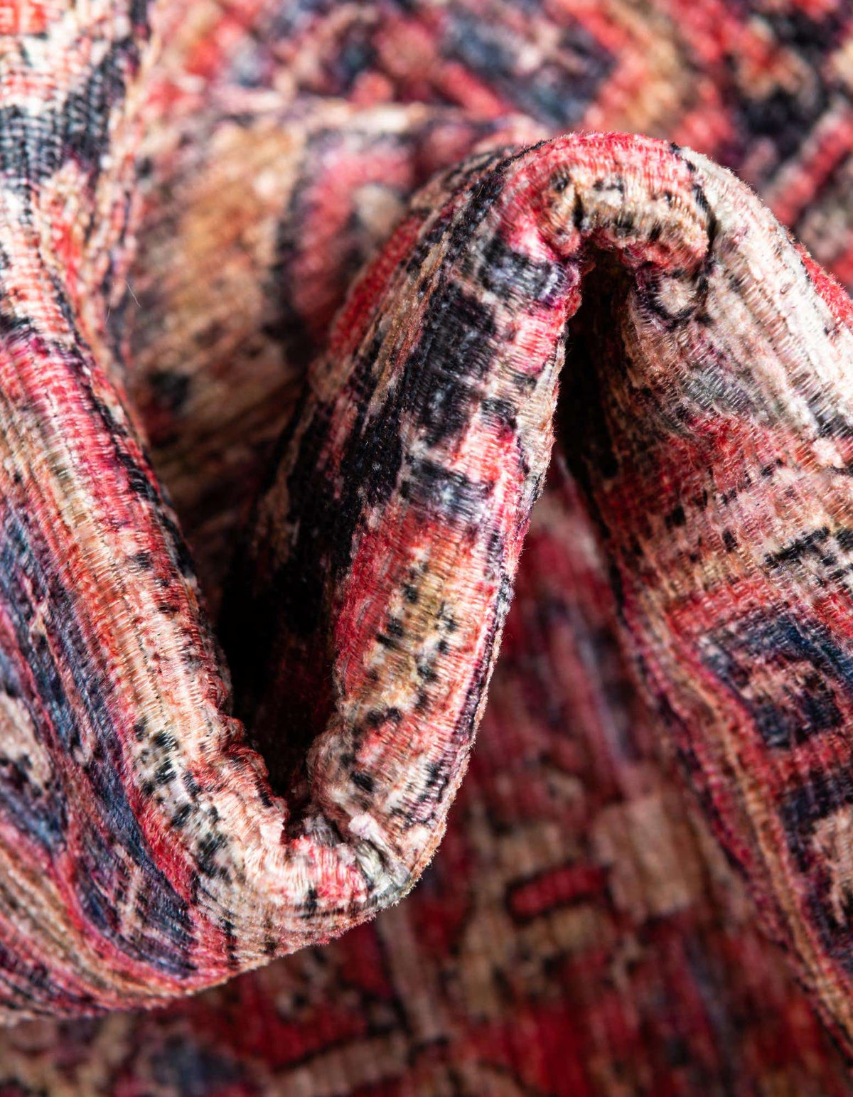 Rechteck Teppich Timeless in Rot von Hadorn™ - Lifestyle Image