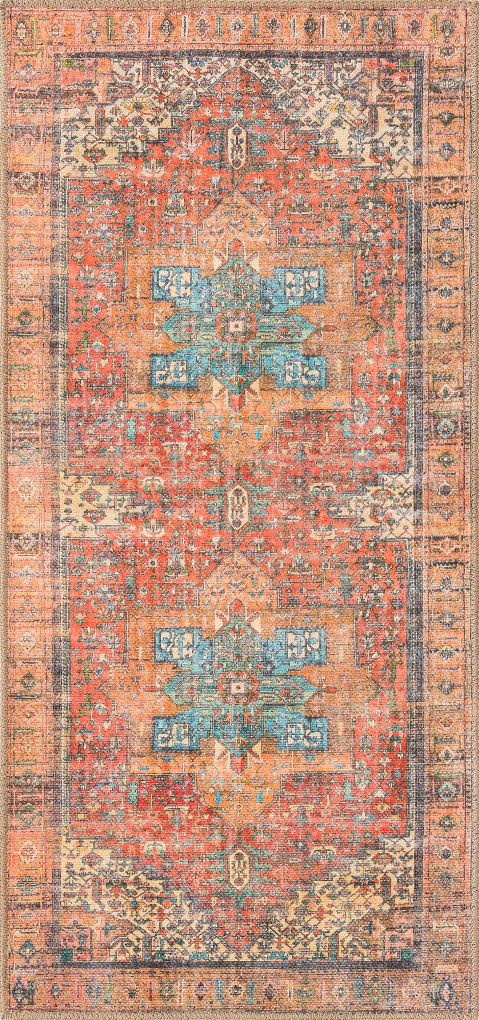 Läufer Teppich Timeless in Rostrot von Hadorn™ - Lifestyle Image
