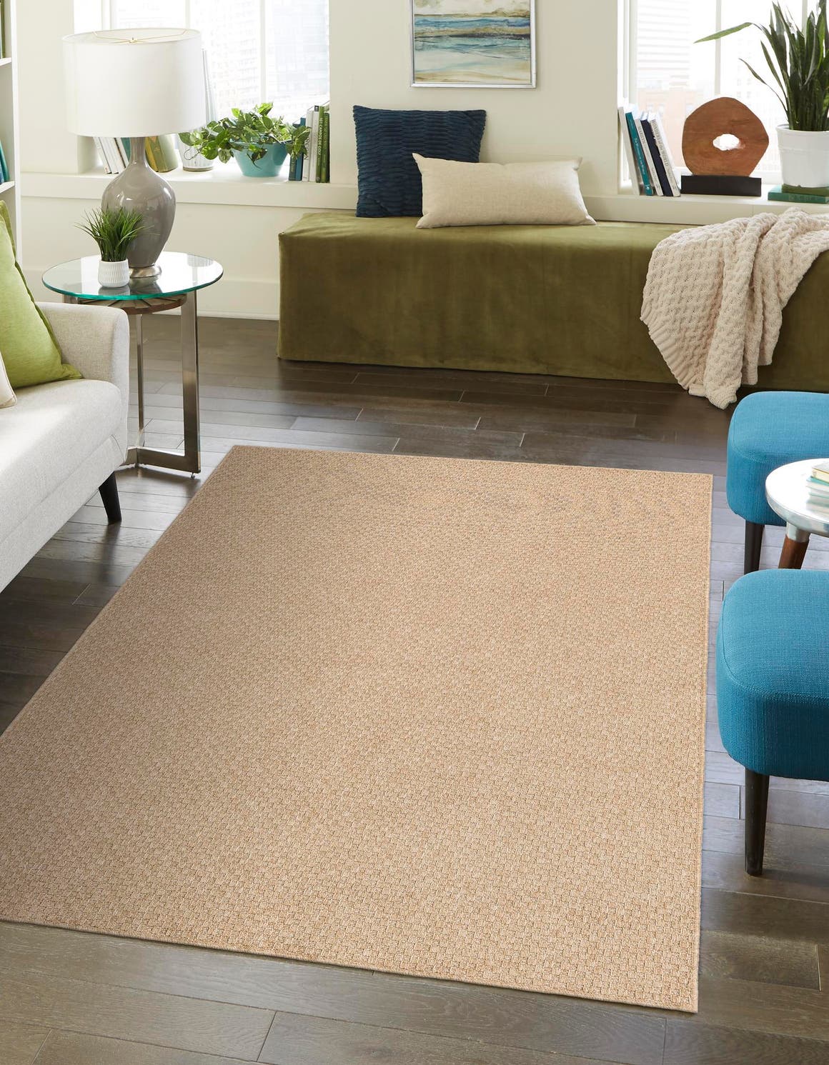 Rechteck Teppich Dunes in Natürlich von Hadorn™ - Lifestyle Image