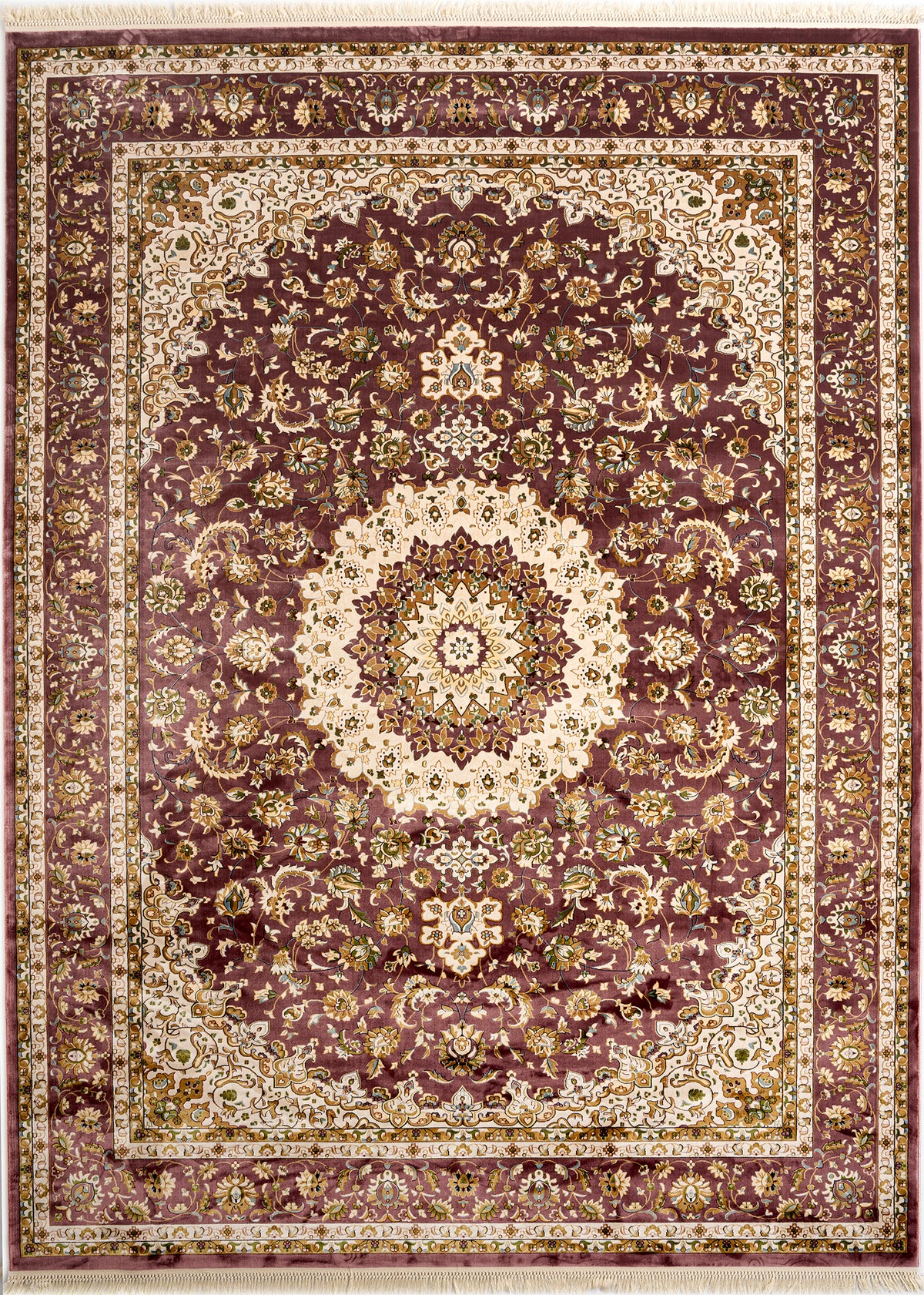 Rechteck Teppich Jador - Hadorn Limited Edition in Violett von Hadorn™ - Lifestyle Image