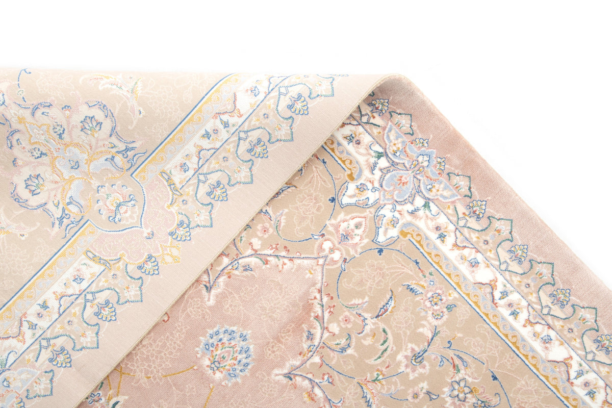 Rechteck Teppich Ghom Design in Hellbraun von Hadorn™ - Lifestyle Image